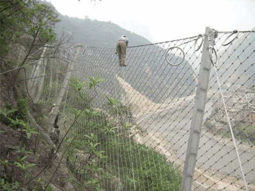 新疆被動邊坡防護(hù)網(wǎng)